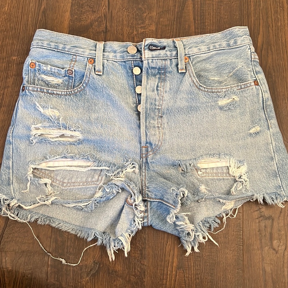 Levi denim shorts